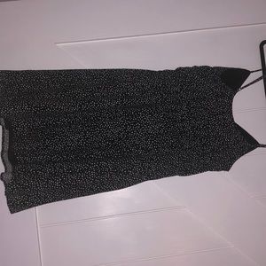 Black Flowey polkadot dress!! 🖤 OBO!!